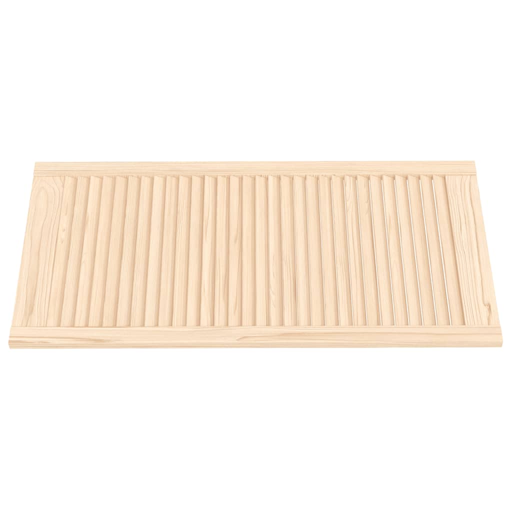 Ante con Design a Lamelle 4 pz 99,3x49,4 cm in Legno di Pino