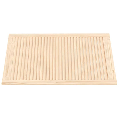 Ante con Design a Lamelle 2 pz 99,3x59,4 cm in Legno di Pino - homemem39