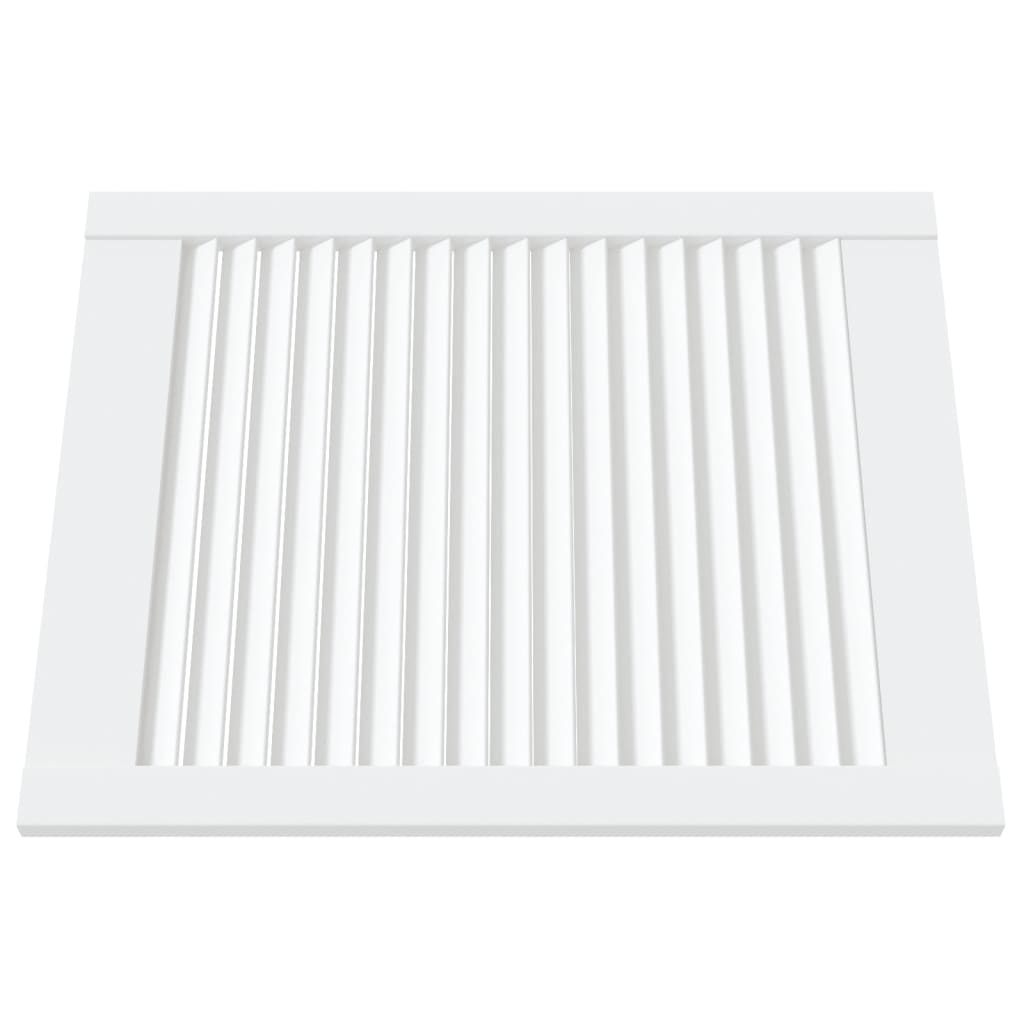Ante a Lamelle 4 pz Bianche 61,5x49,4 cm in Legno di Pino - homemem39