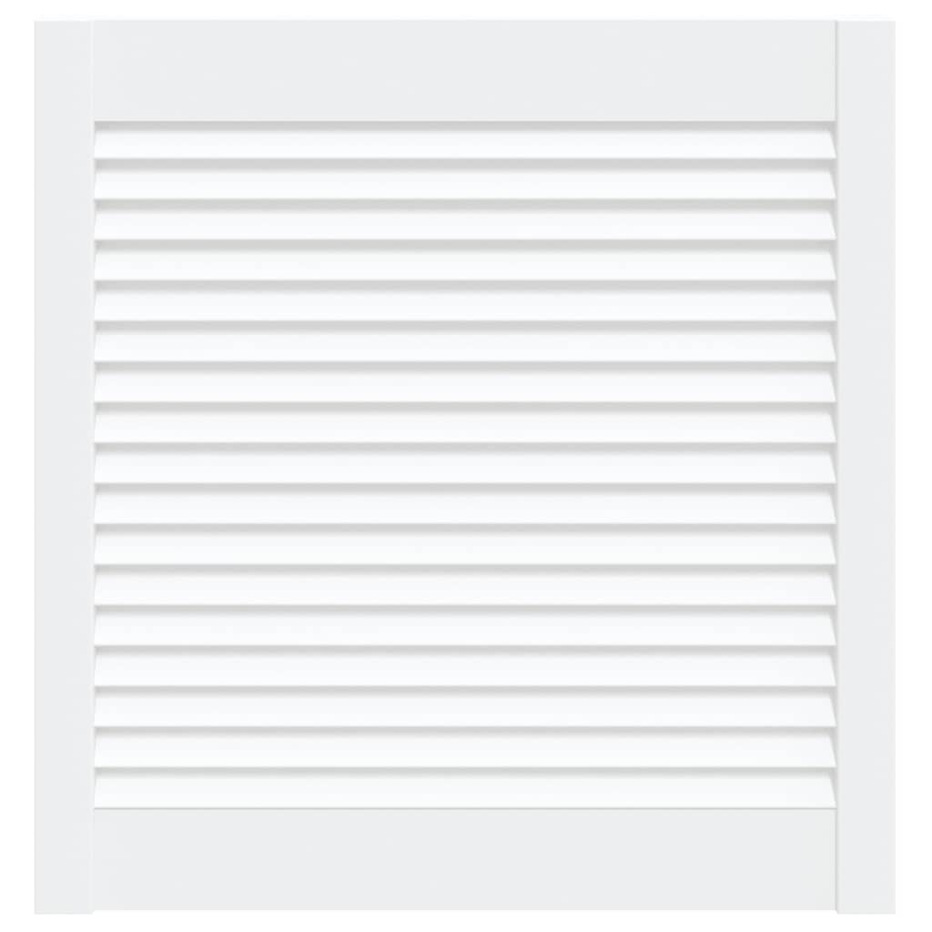 Anta a Lamelle Bianca 61,5x59,4 cm in Legno di Pino - homemem39