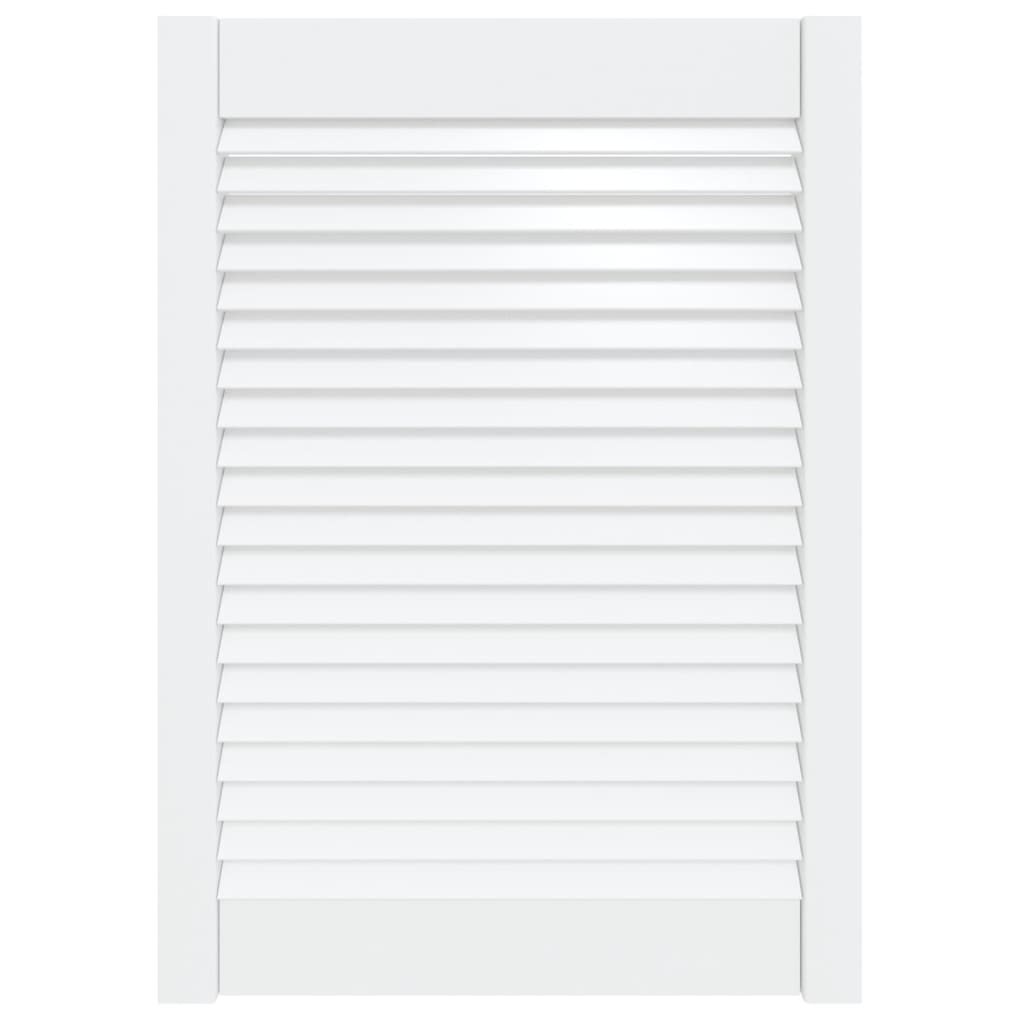 Anta a Lamelle Bianca 69x49,4 cm in Legno di Pino | homemem39
