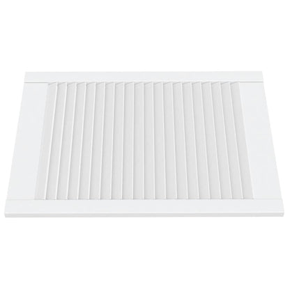 Ante a Lamelle 4 pz Bianche 69x49,4 cm in Legno di Pino - homemem39