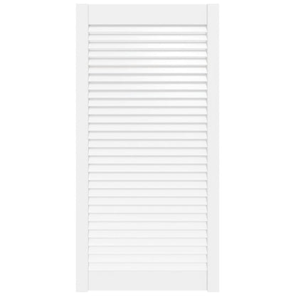 Anta a Lamelle Bianca 99,3x49,4 cm in Legno di Pino | homemem39