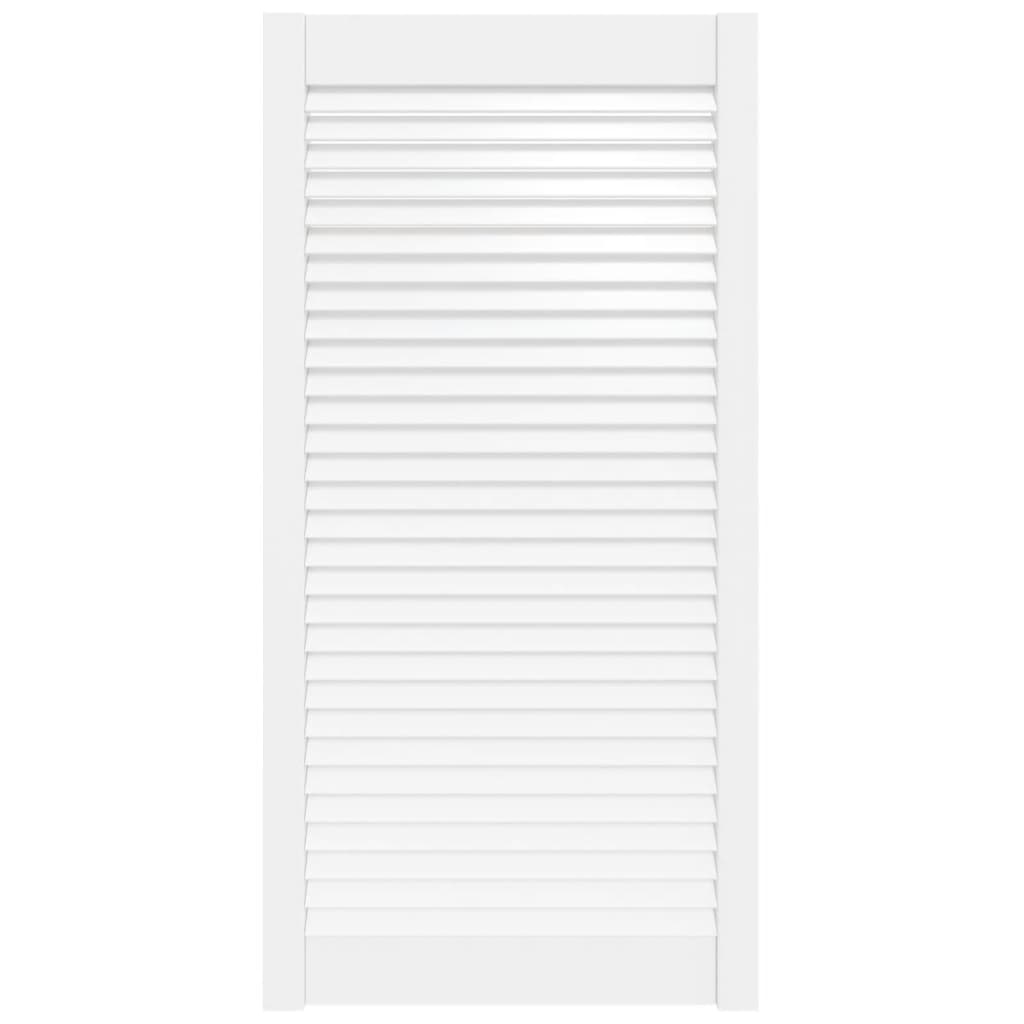 Anta a Lamelle Bianca 99,3x49,4 cm in Legno di Pino