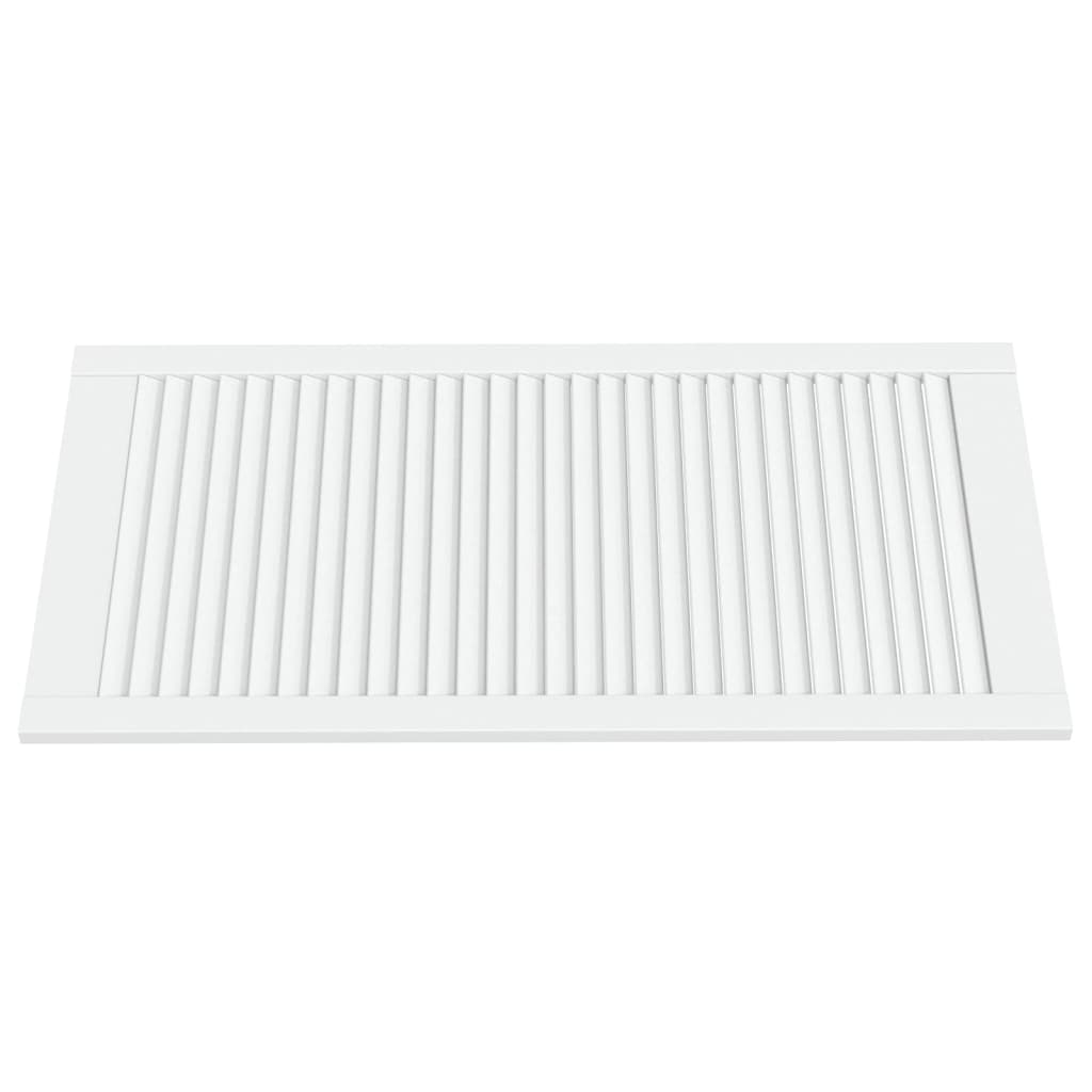 Anta a Lamelle Bianca 99,3x49,4 cm in Legno di Pino | homemem39