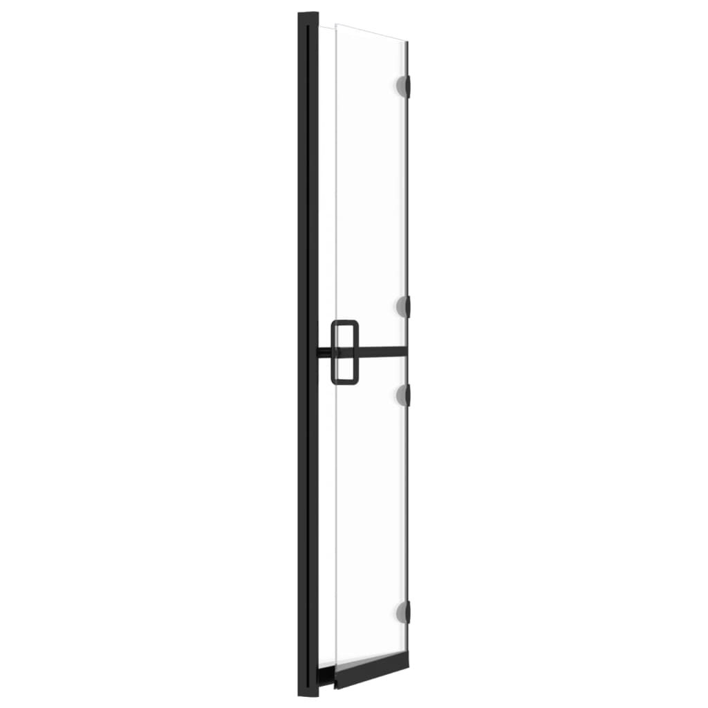 Parete per Doccia Walk-in Pieghevole in Vetro ESG 70x190 cm | homemem39