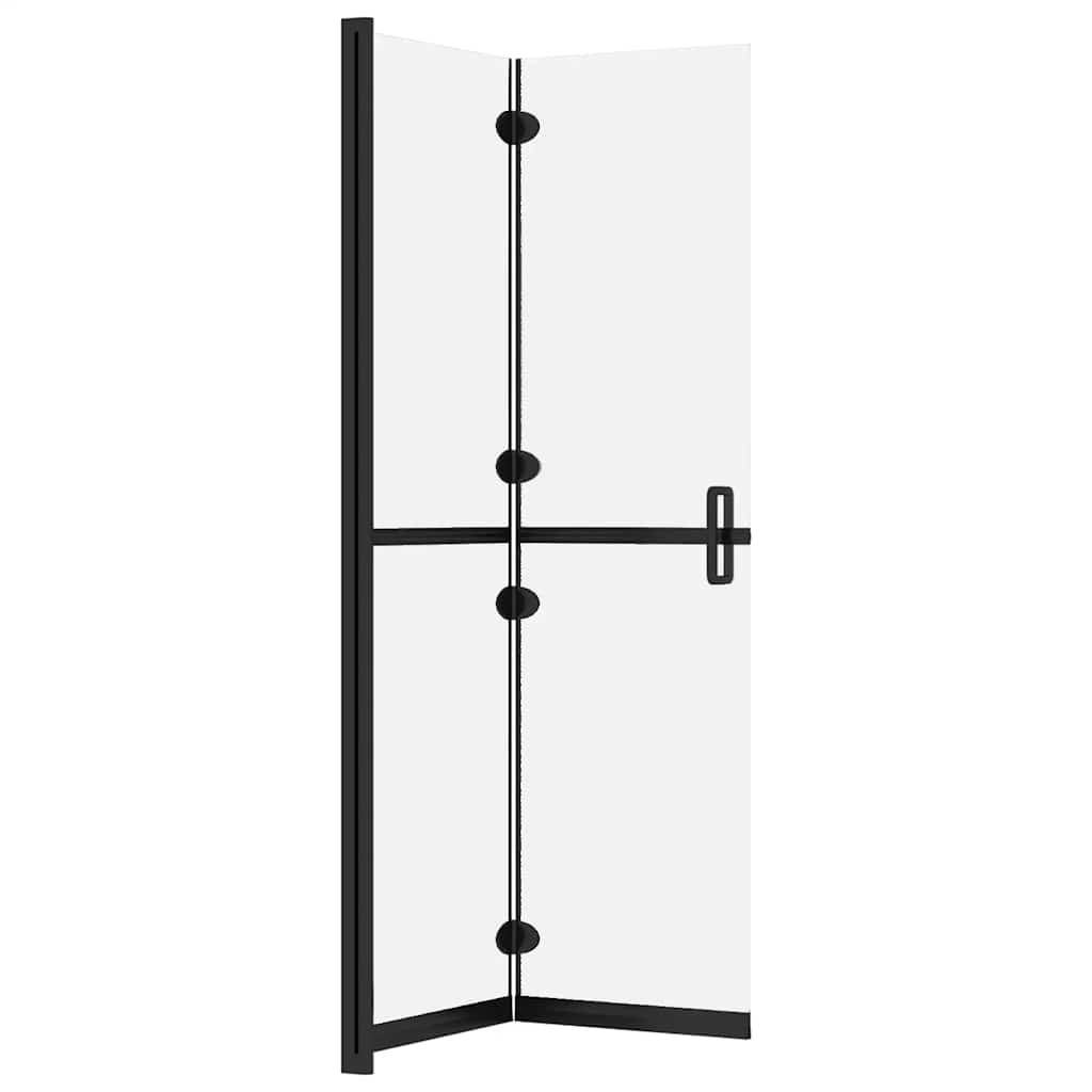 Parete per Doccia Walk-in Pieghevole in Vetro ESG 70x190 cm | homemem39
