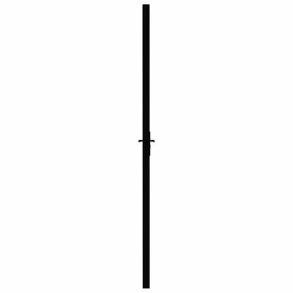Porta da Interno ESG Vetro e Alluminio 102,5x201,5 cm Nera | homemem39