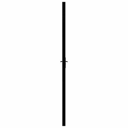 Porta da Interno ESG Vetro e Alluminio 102,5x201,5 cm Nera | homemem39