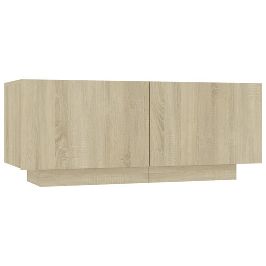 Comodino Rovere Sonoma 100x35x40 cm in Legno Multistrato - homemem39