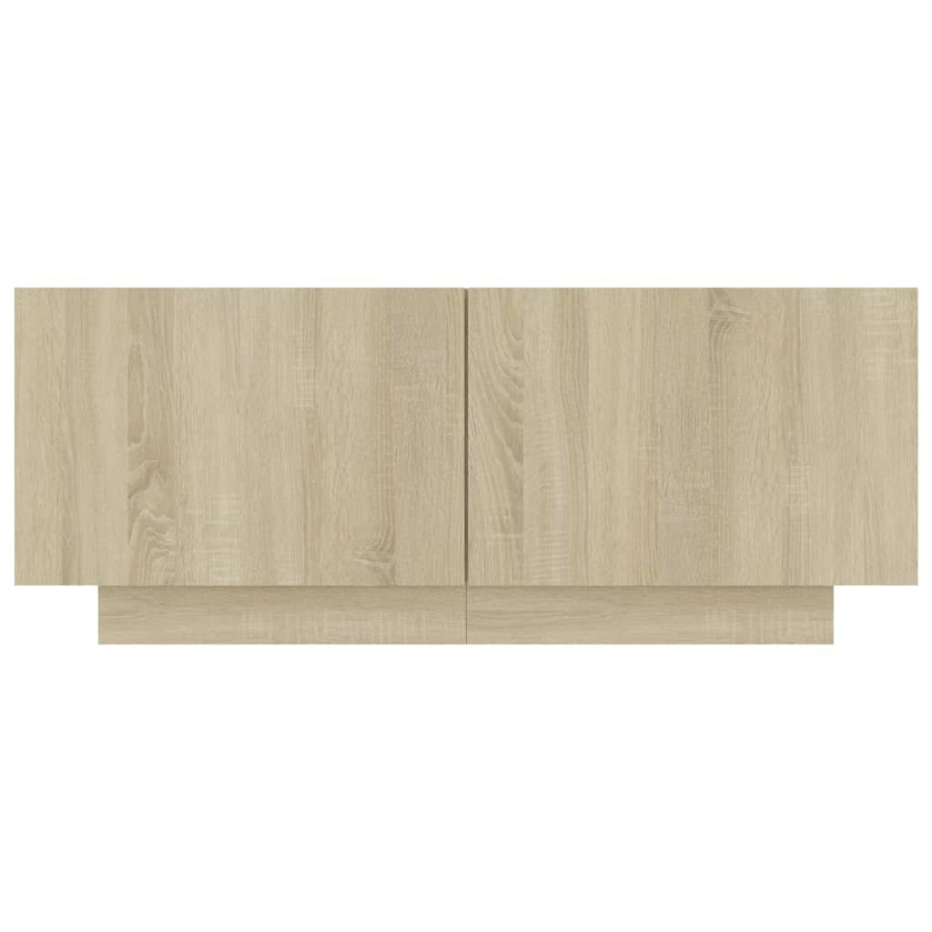 Comodino Rovere Sonoma 100x35x40 cm in Legno Multistrato - homemem39