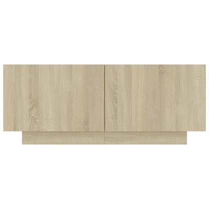 Comodino Rovere Sonoma 100x35x40 cm in Legno Multistrato - homemem39