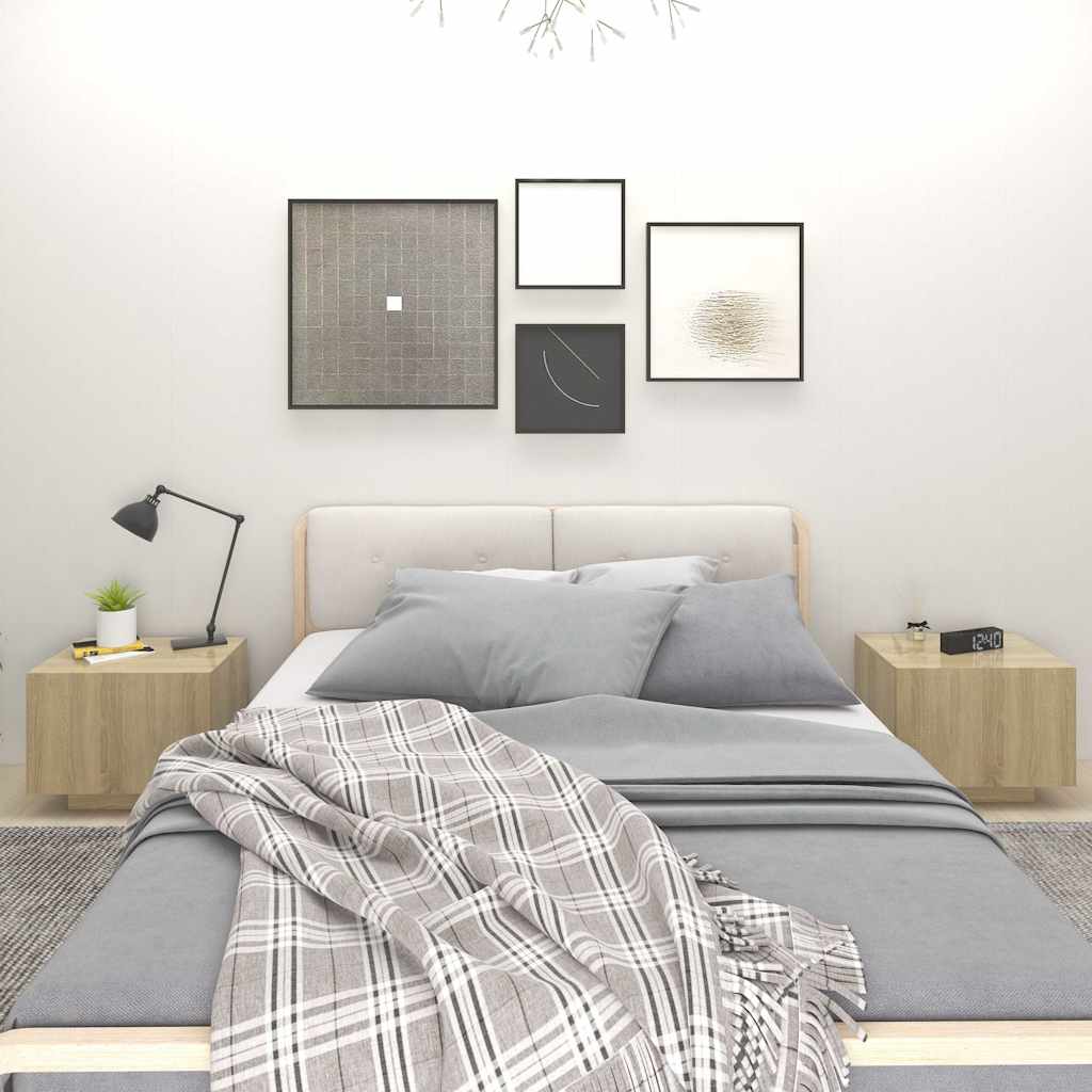 Comodino 100x35x40 cm in legno multistrato