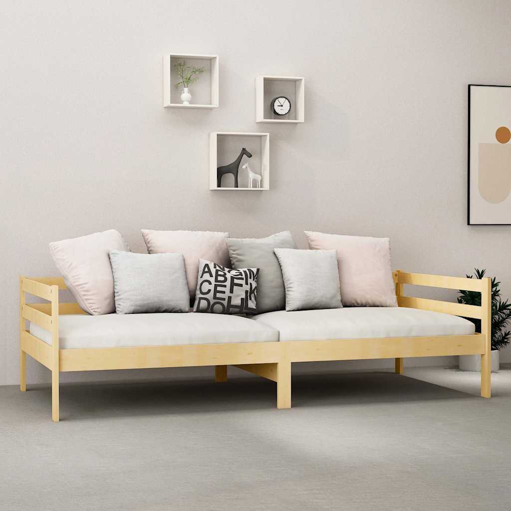 Dormeuse in Legno Massello di Pino 90x200 cm