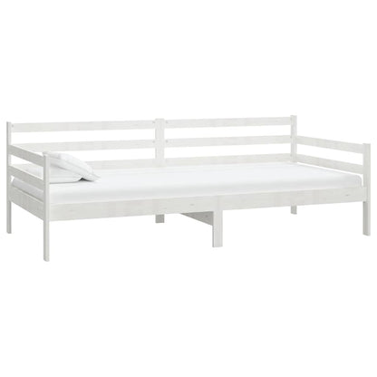 Dormeuse Bianca in Legno Massello di Pino 90x200 cm