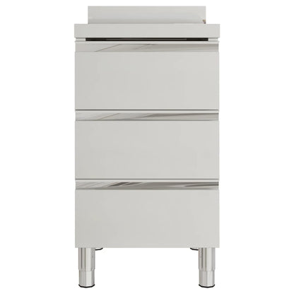 Mobili da cucina commerciali con 3 cassetti 2 pz 50x60x96 cm | homemem39