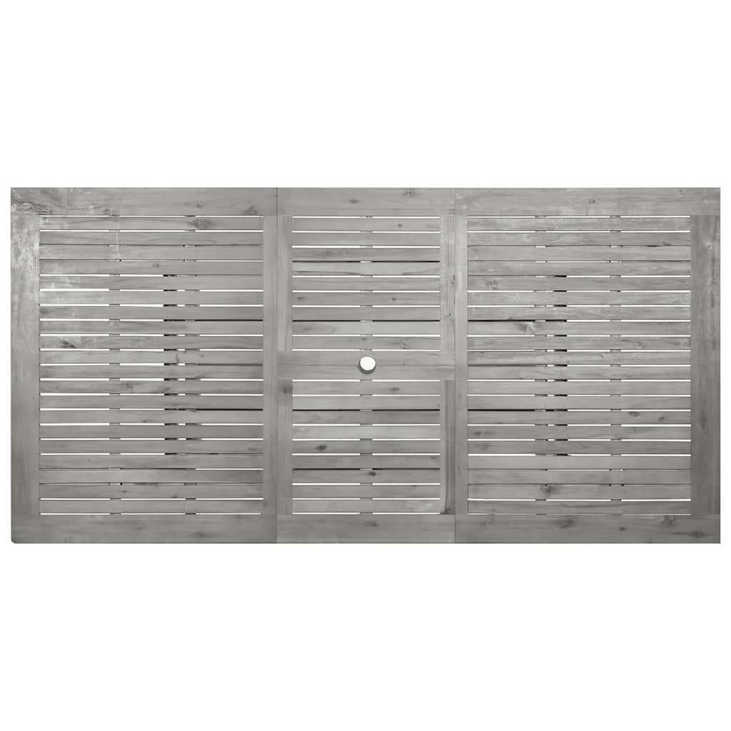 Tavolo da Pranzo per Esterni (150-200)x100x75cm Massello Acacia | homemem39