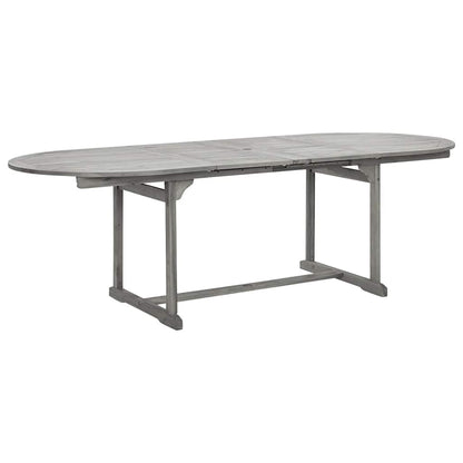Tavolo da Pranzo per Esterni (160-240)x100x75cm Massello Acacia | homemem39