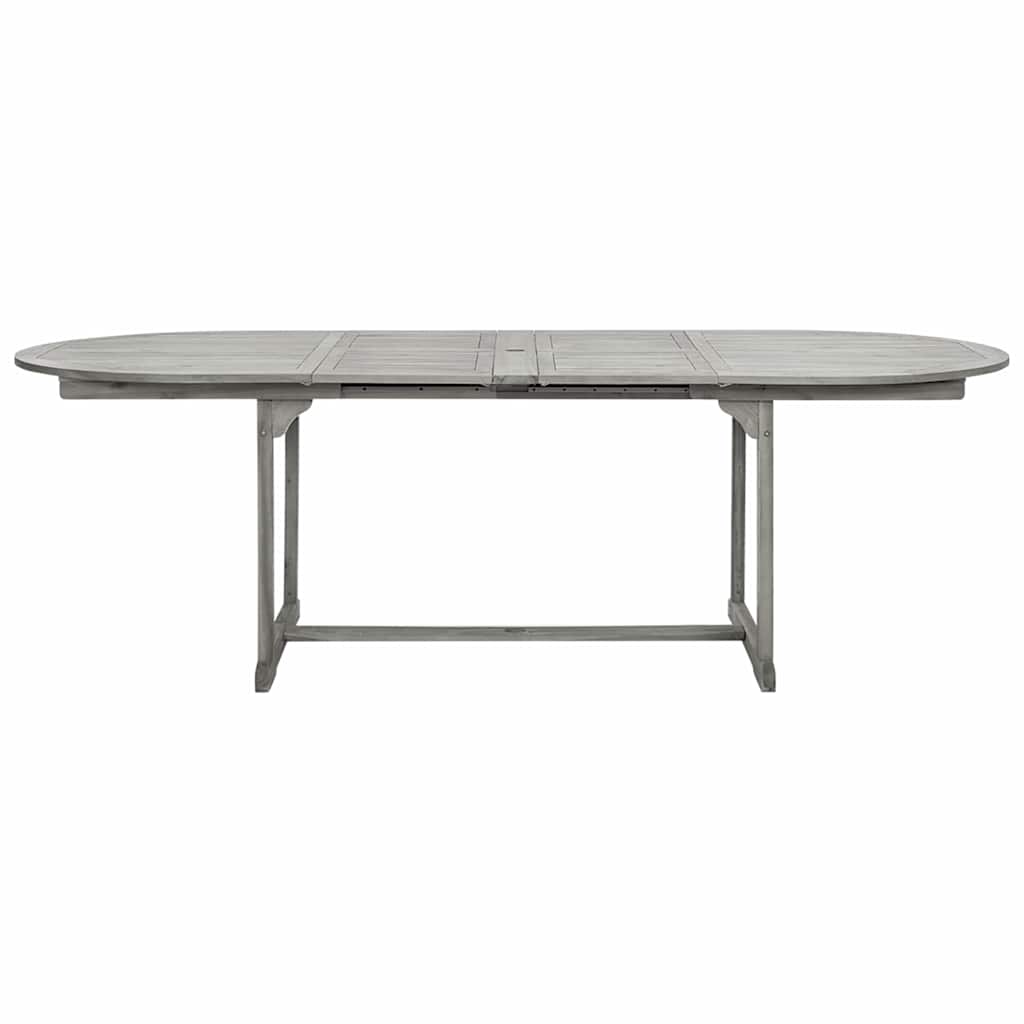 Tavolo da Pranzo per Esterni (160-240)x100x75cm Massello Acacia | homemem39
