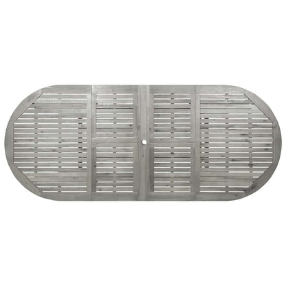Tavolo da Pranzo per Esterni (160-240)x100x75cm Massello Acacia | homemem39
