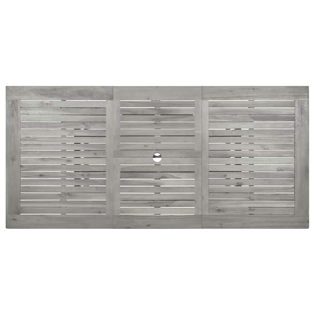 Tavolo da Pranzo per Esterni (120-170)x80x75 cm Massello Acacia