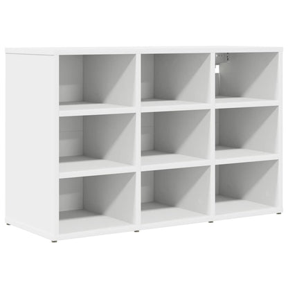 Mobile per scarpe Bianco 77,5 x 30 x 51 cm Legno multistrato