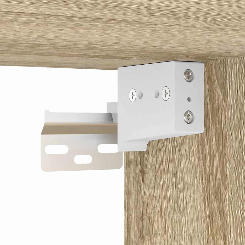 Mobile per scarpe Rovere Sonoma 77,5 x 30 x 51 cm