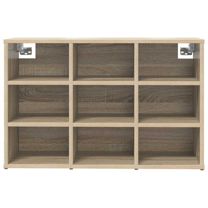 Mobile per scarpe Rovere Sonoma 77,5 x 30 x 51 cm