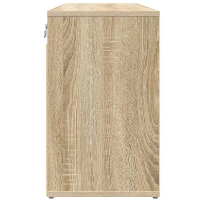 Mobile per scarpe Rovere Sonoma 77,5 x 30 x 51 cm