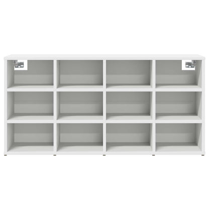 Mobile per scarpe Bianco 103 x 30 x 51 cm Legno multistrato