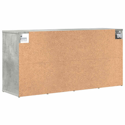 Mobile per scarpe Grigio cemento 103 x 30 x 51 cm