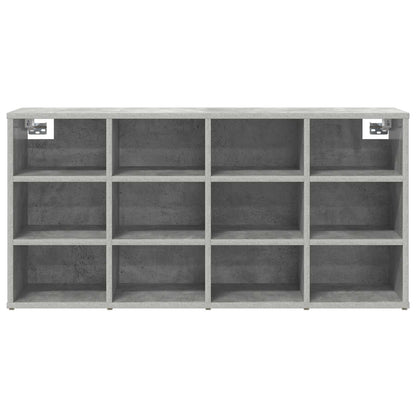 Mobile per scarpe Grigio cemento 103 x 30 x 51 cm