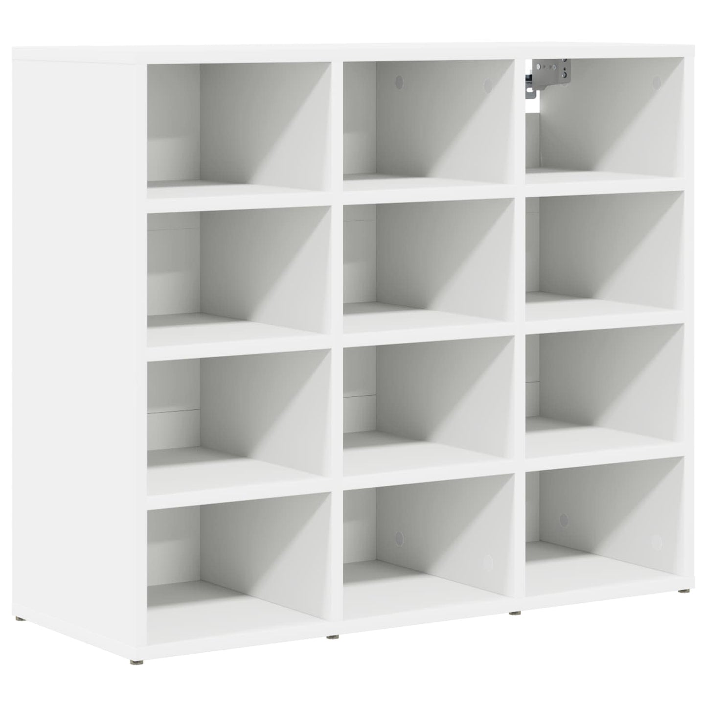 Mobile per scarpe Bianco 77,5 x 30 x 67 cm Legno multistrato