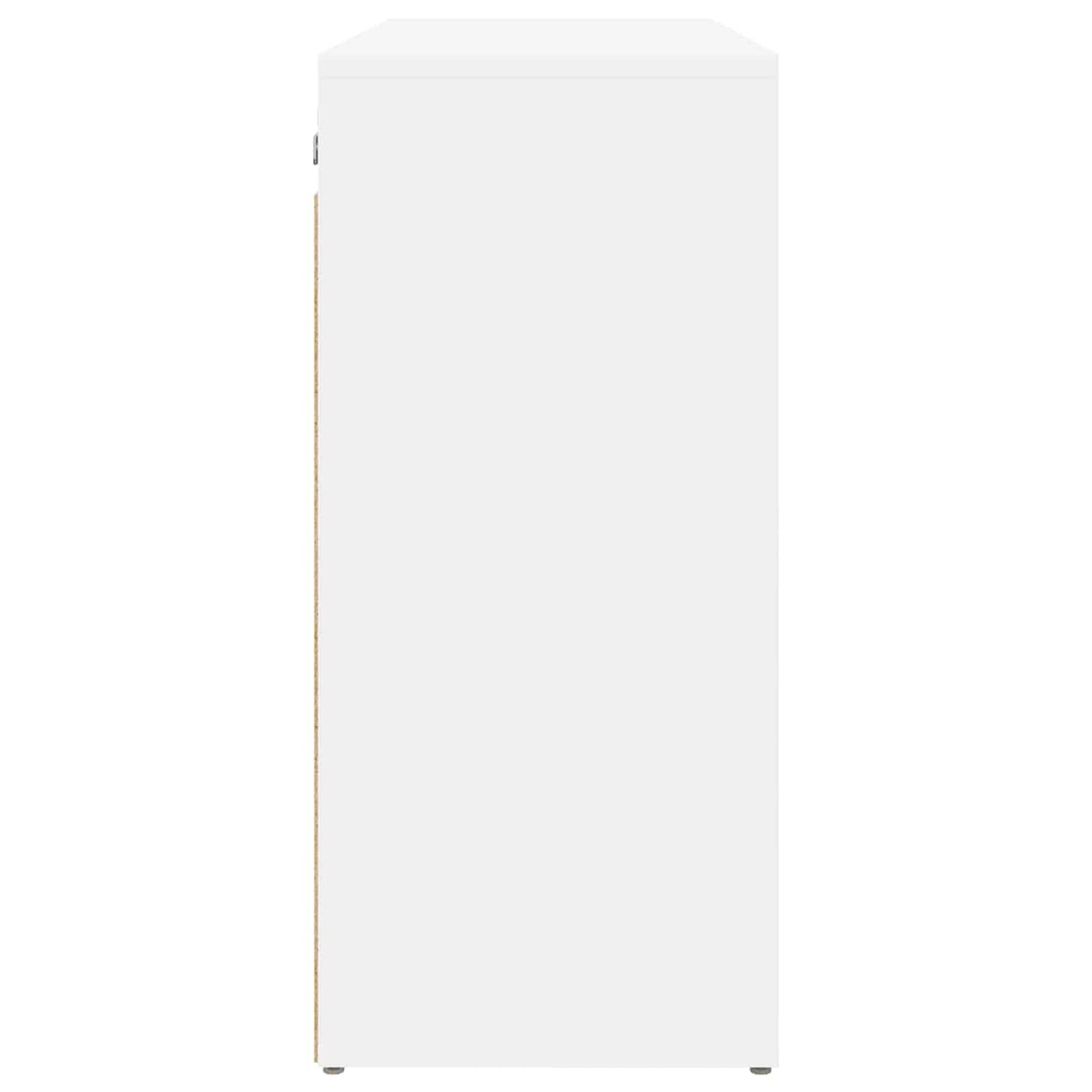 Mobile per scarpe Bianco 77,5 x 30 x 67 cm Legno multistrato