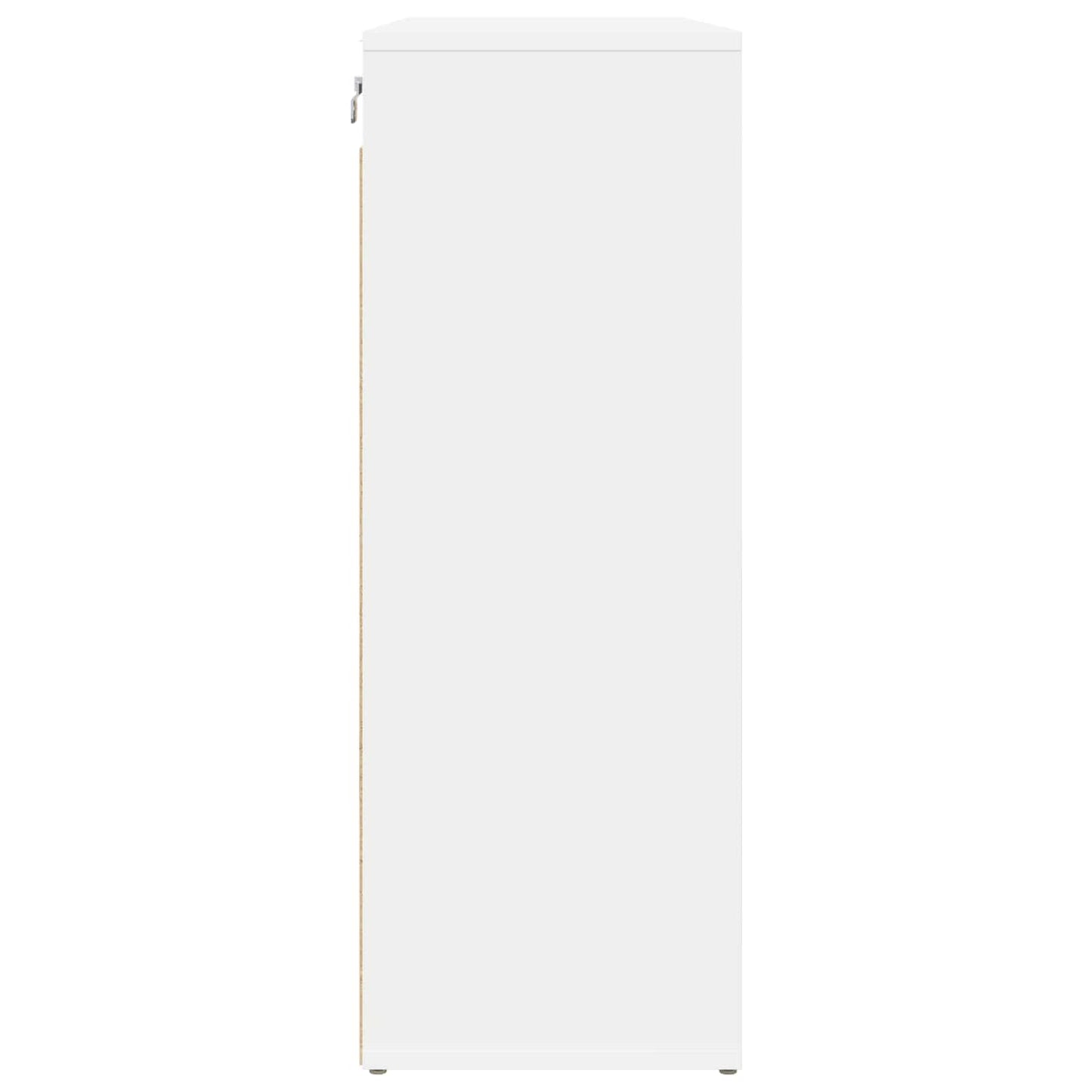 Mobile per scarpe Bianco 77,5 x 30 x 83,5 cm Legno multistrato