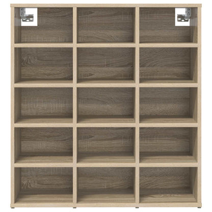 Mobile per scarpe Rovere Sonoma 77,5 x 30 x 83,5 cm
