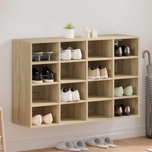 Mobile per scarpe Rovere Sonoma 103 x 30 x 67 cm