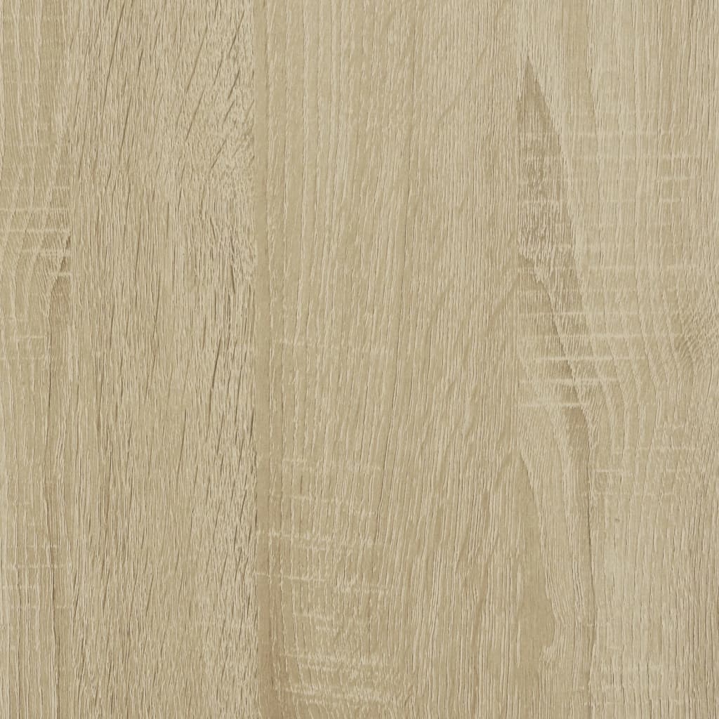 Panca Portascarpe Rovere Sonoma 60x30x45 cm in Truciolato - homemem39