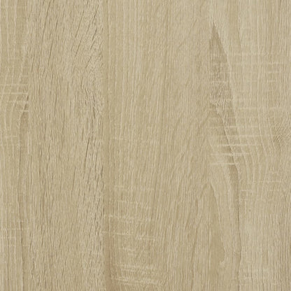 Panca Portascarpe Rovere Sonoma 60x30x45 cm in Truciolato - homemem39