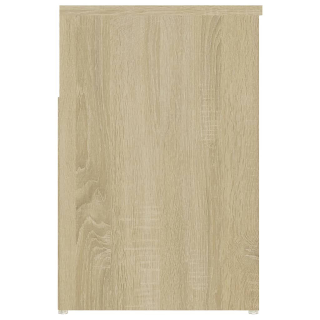 Panca Portascarpe Rovere Sonoma 103x30x54,5 cm in Truciolato - homemem39