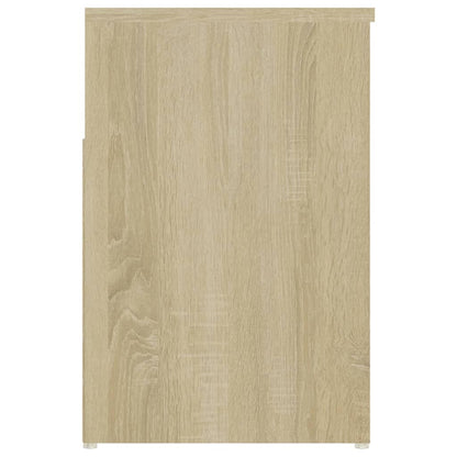 Panca Portascarpe Rovere Sonoma 103x30x54,5 cm in Truciolato - homemem39