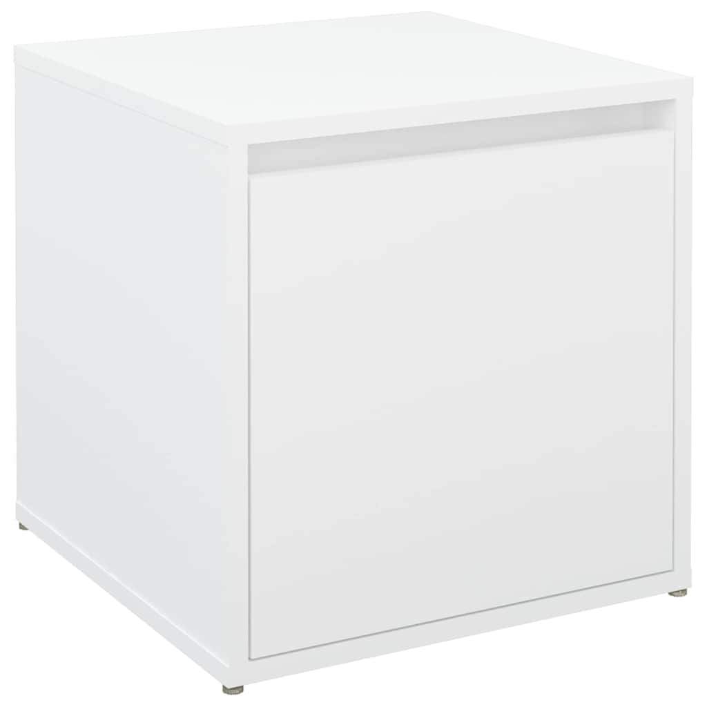 Cassetto Contenitore Bianco 40,5x40x40 cm in Legno Multistrato