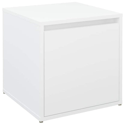 Cassetto Contenitore Bianco 40,5x40x40 cm in Legno Multistrato