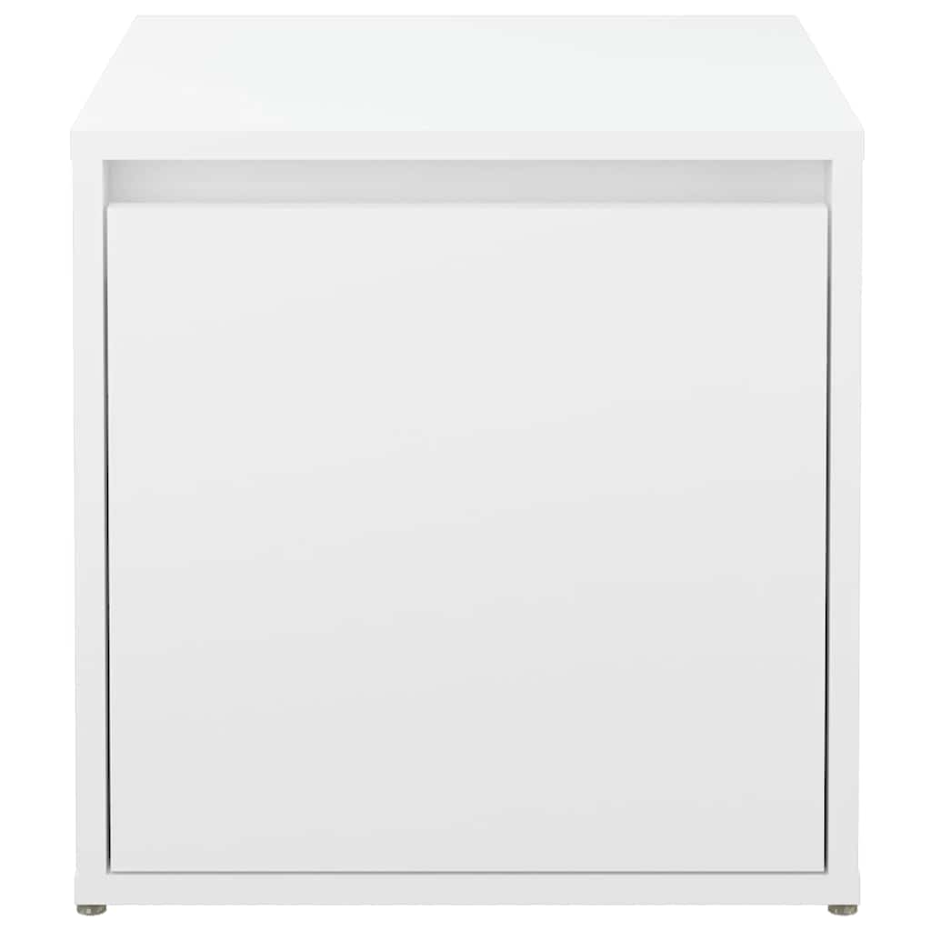 Cassetto Contenitore Bianco 40,5x40x40 cm in Legno Multistrato