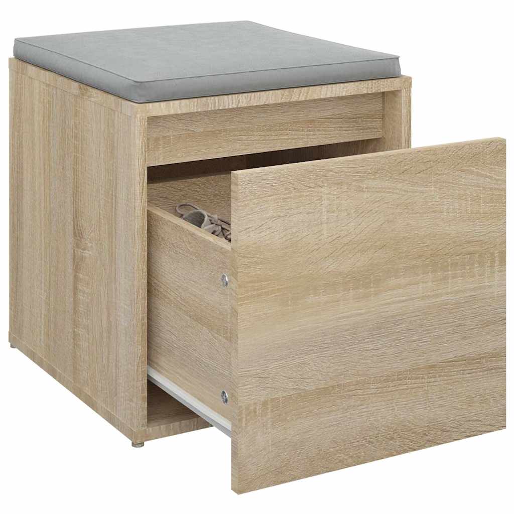 Cassetto Contenitore Rovere Sonoma 40,5x40x40 cm in Multistrato | homemem39