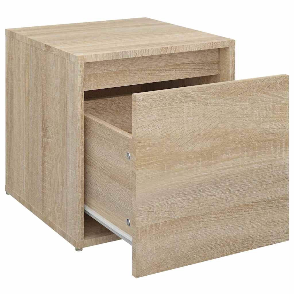 Cassetto Contenitore Rovere Sonoma 40,5x40x40 cm in Multistrato | homemem39