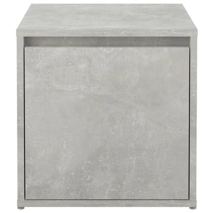 Cassetto Contenitore Grigio Cemento 40,5x40x40 cm in Legno - homemem39