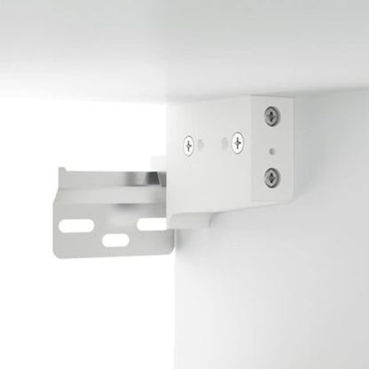 Mobile a Specchio con LED Bianco 70x16,5x60 cm