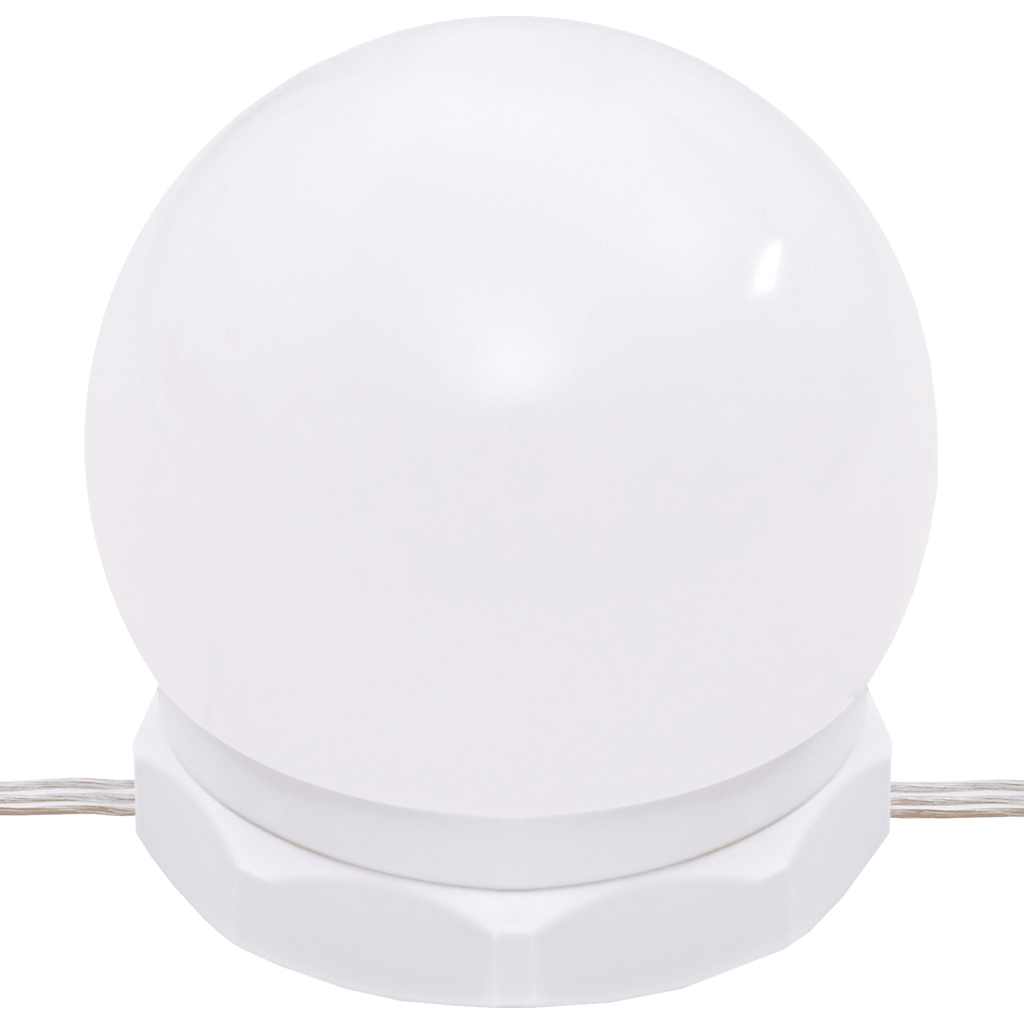 Mobile a Specchio con LED Bianco 60x31,5x62 cm | homemem39