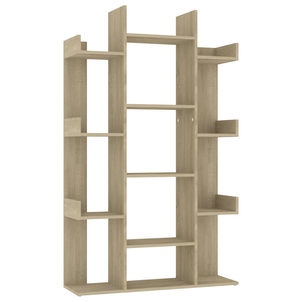 Libreria Rovere Sonoma 86x25,5x140 cm in Truciolato | homemem39